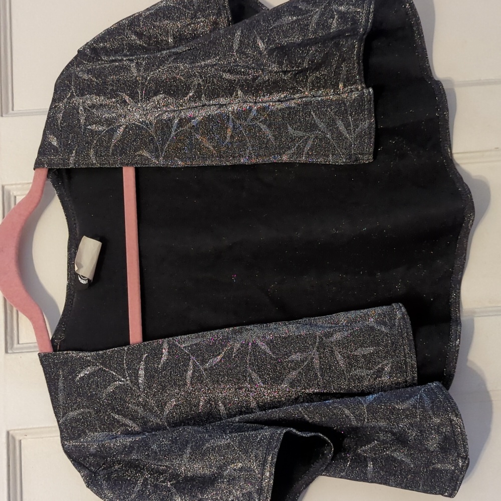 Cropped silver leaf bolero - Picture 4 of 5